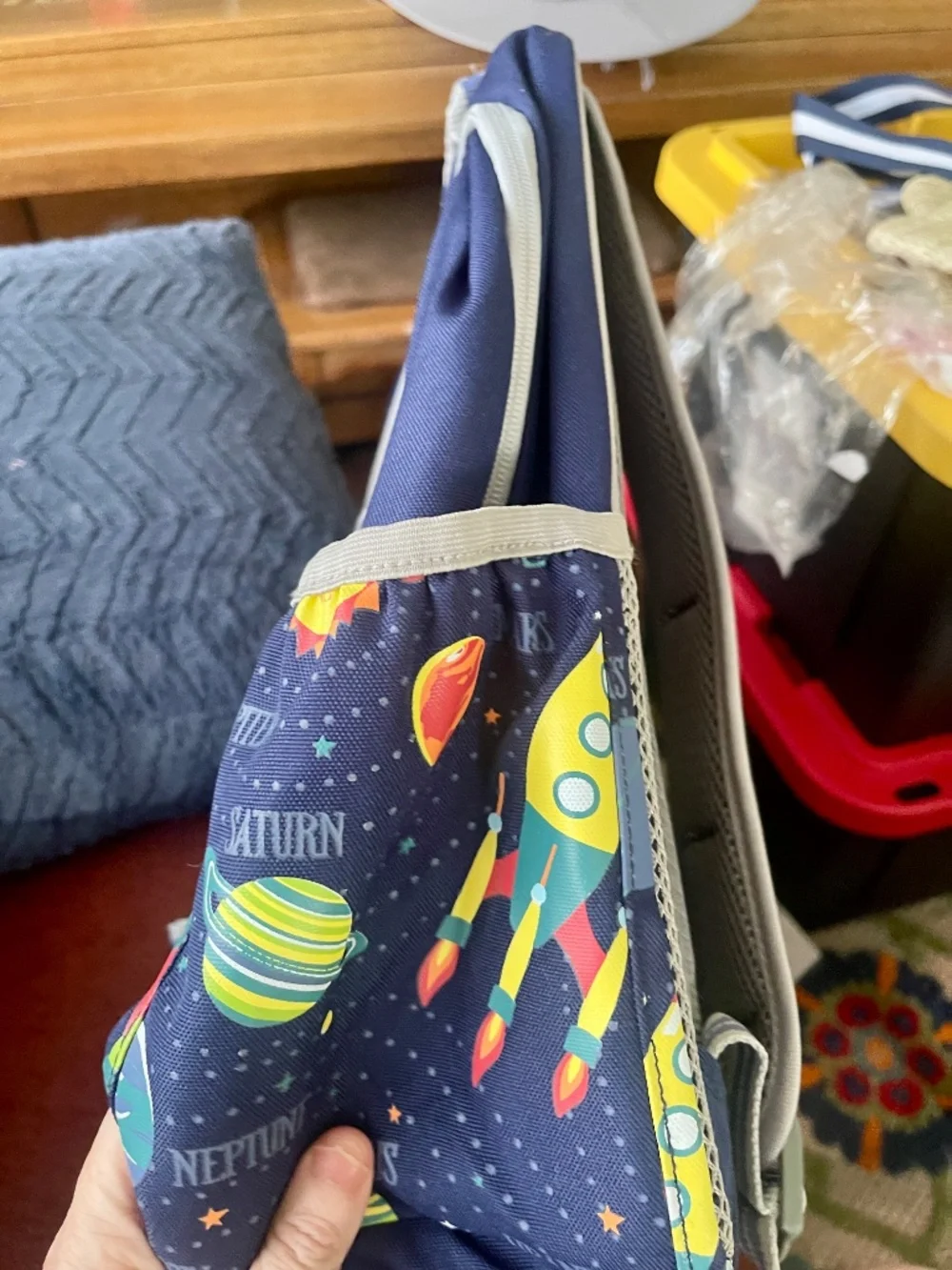 Solar System Plants Rockets Space Pottery Barn Kids Mackenzie Large Backpack